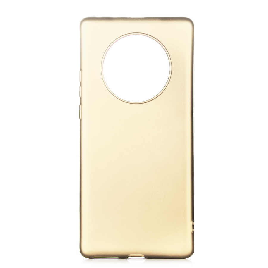 Huawei Mate 40 Pro Kılıf Zore Premier Silikon Kapak Rose Gold