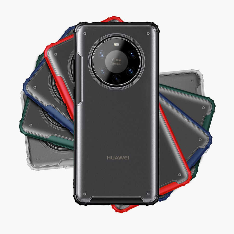Huawei Mate 40 Pro Kılıf Zore Volks Kapak Koyu Yeşil