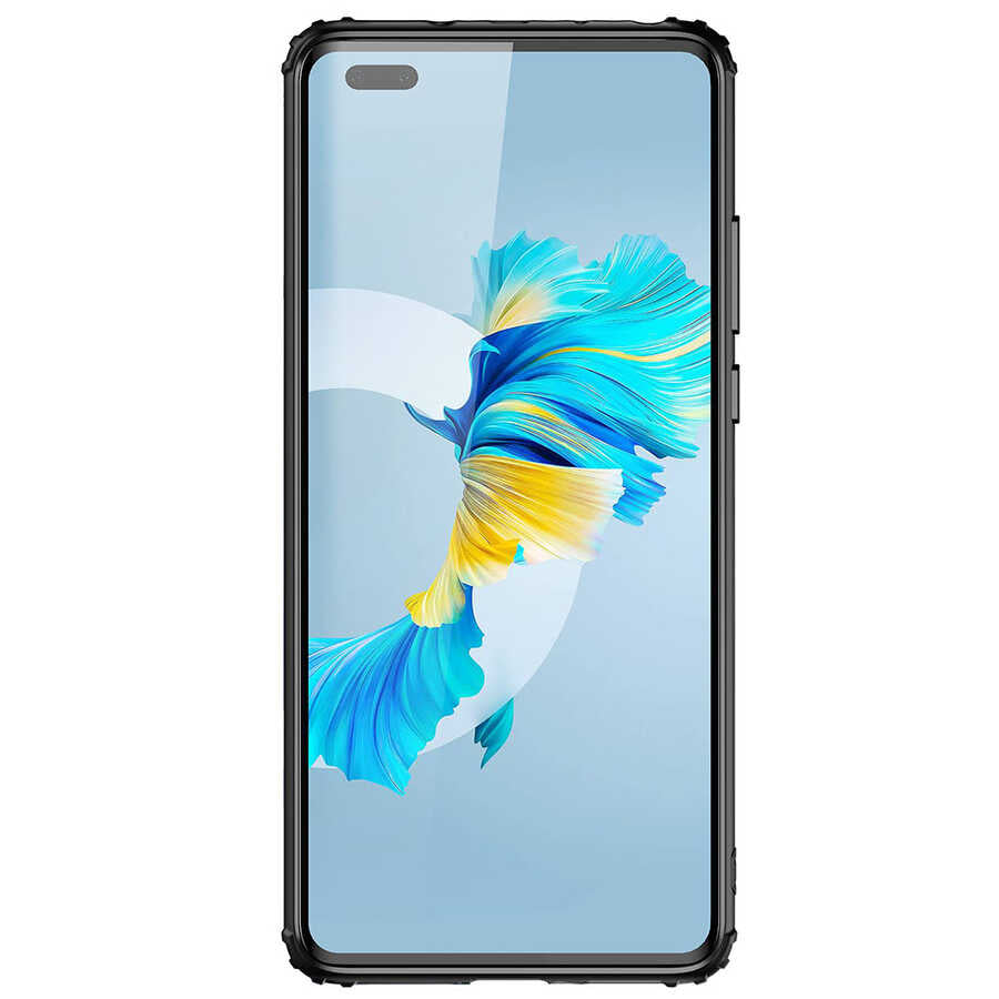 Huawei Mate 40 Pro Kılıf Zore Volks Kapak Kırmızı