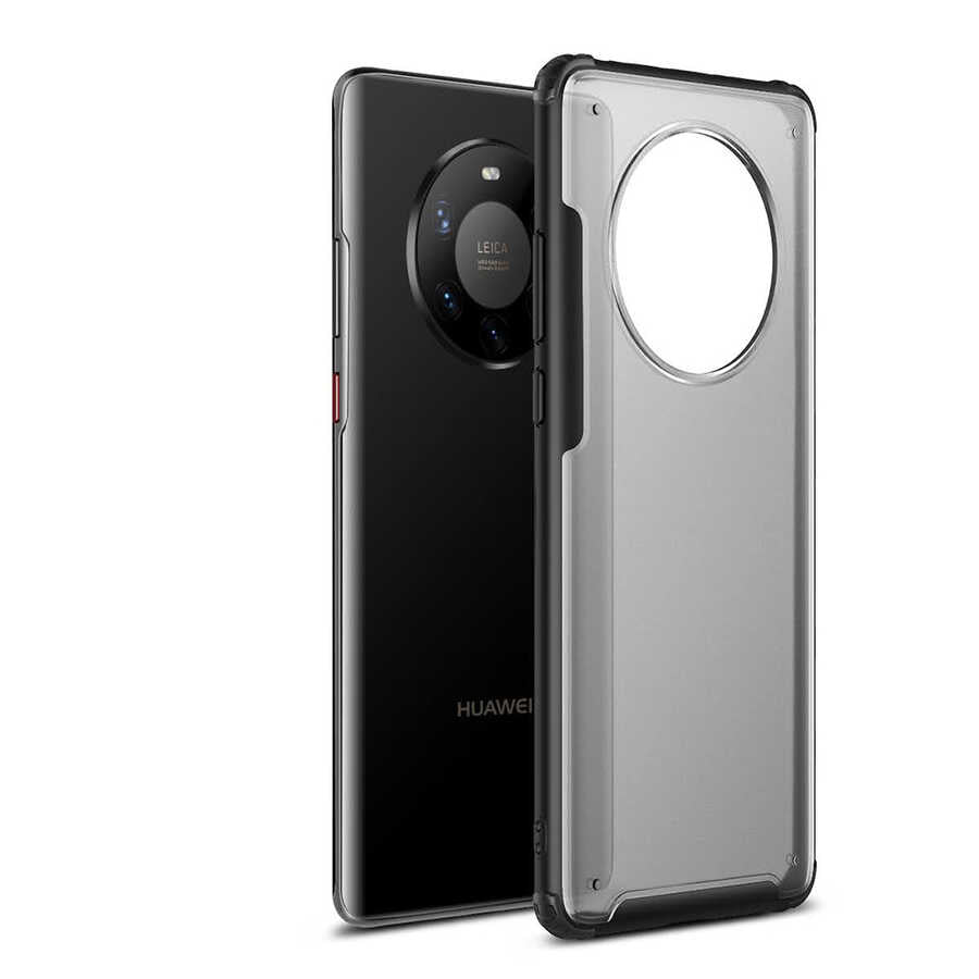 Huawei Mate 40 Pro Kılıf Zore Volks Kapak Siyah