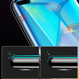 Huawei Mate 40 Pro Zore Süper Pet Ekran Koruyucu Jelatin Siyah