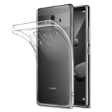 Huawei Mate 9 Kılıf Zore Süper Silikon Kapak Renksiz