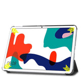 Huawei MatePad 10.4 Zore Smart Cover Standlı 1-1 Kılıf Mor