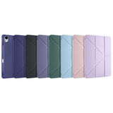 Huawei Matepad 11.5 2025 Kılıf Zore Tri Folding Kalem Bölmeli Standlı Kılıf Lacivert