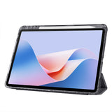 Huawei Matepad 11.5 2025 Kılıf Zore Tri Folding Kalem Bölmeli Standlı Kılıf Koyu Mor