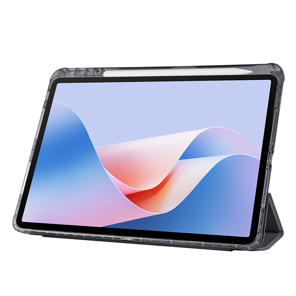 Huawei Matepad 11.5 2025 Kılıf Zore Tri Folding Kalem Bölmeli Standlı Kılıf Mavi