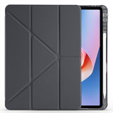 Huawei Matepad 11.5 2025 Kılıf Zore Tri Folding Kalem Bölmeli Standlı Kılıf Mavi