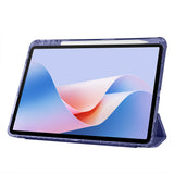 Huawei Matepad 11.5 2025 Kılıf Zore Tri Folding Kalem Bölmeli Standlı Kılıf Lila