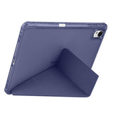 Huawei Matepad 11.5 2025 Kılıf Zore Tri Folding Kalem Bölmeli Standlı Kılıf Mor
