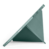 Huawei Matepad 11.5 2025 Kılıf Zore Tri Folding Kalem Bölmeli Standlı Kılıf Mor