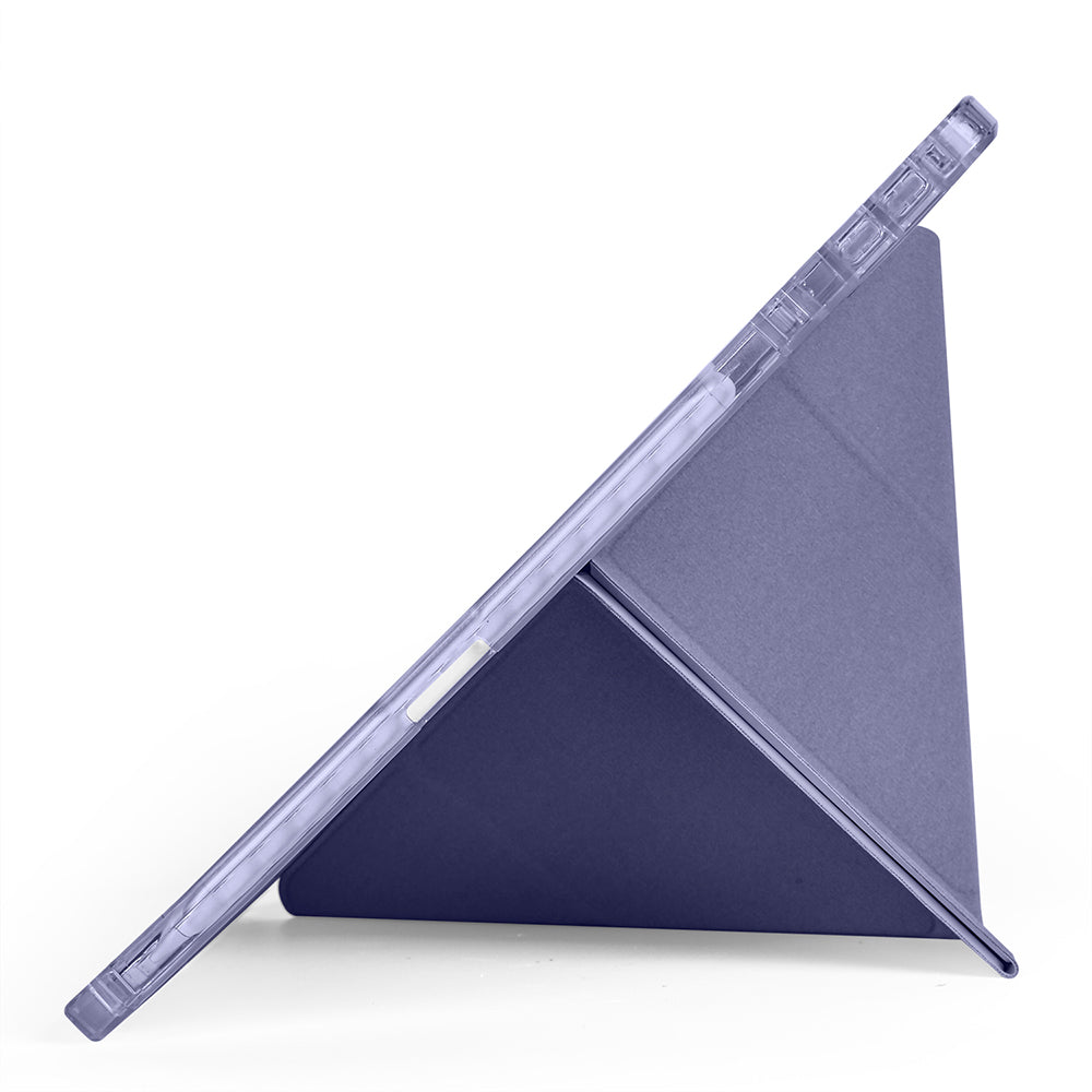 Huawei Matepad 11.5 2025 Kılıf Zore Tri Folding Kalem Bölmeli Standlı Kılıf Koyu Yeşil