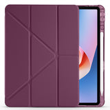 Huawei Matepad 11.5 2025 Kılıf Zore Tri Folding Kalem Bölmeli Standlı Kılıf Rose Gold