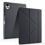 Huawei Matepad 12X Kılıf Zore Tri Folding Kalem Bölmeli Standlı Kılıf Siyah