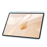 Huawei Matepad 12X Kılıf Zore Tri Folding Kalem Bölmeli Standlı Kılıf Koyu Yeşil