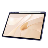 Huawei Matepad 12X Kılıf Zore Tri Folding Kalem Bölmeli Standlı Kılıf Siyah