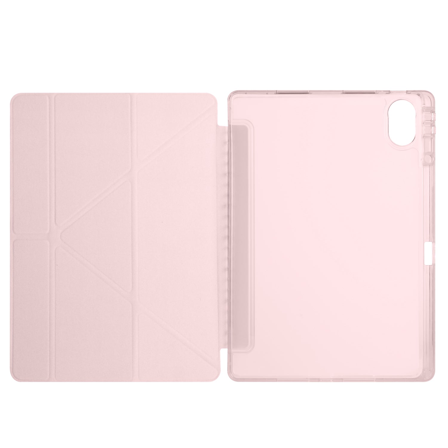 Huawei Matepad 12X Kılıf Zore Tri Folding Kalem Bölmeli Standlı Kılıf Siyah