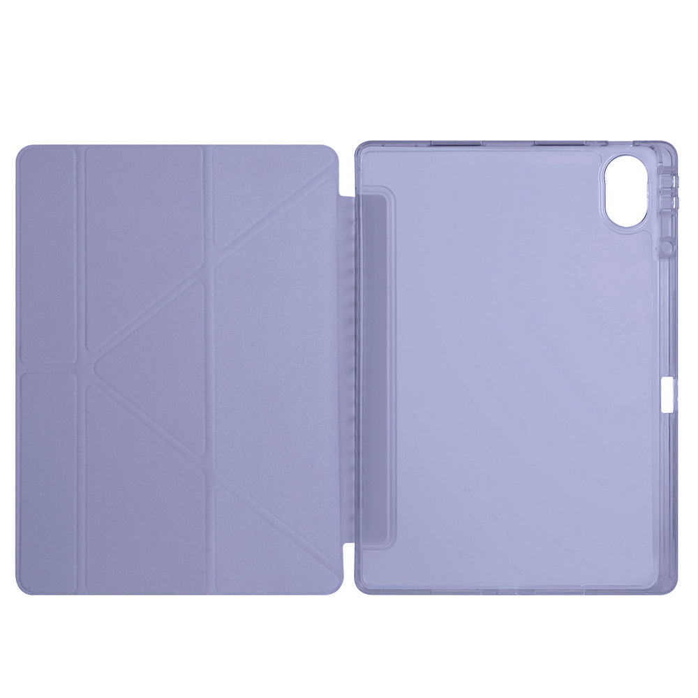 Huawei Matepad 12X Kılıf Zore Tri Folding Kalem Bölmeli Standlı Kılıf Koyu Yeşil
