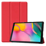 Huawei MatePad Pro 10.8 Zore Smart Cover Standlı 1-1 Kılıf Kırmızı