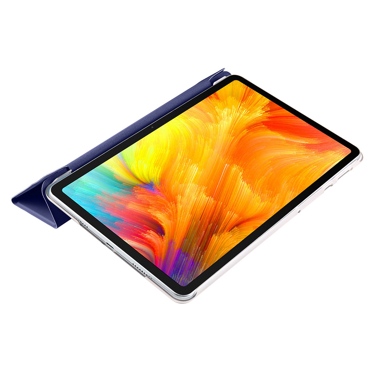 Huawei MatePad SE 10.4 Zore Smart Cover Standlı 1-1 Kılıf Rose Gold