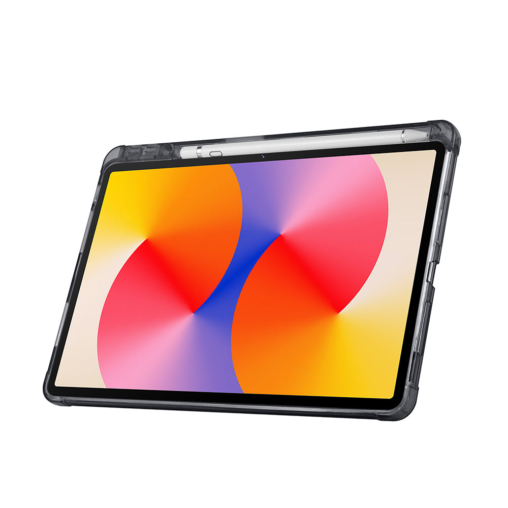 Huawei Matepad SE 11 Kılıf Zore Tri Folding Kalem Bölmeli Standlı Kılıf Lacivert