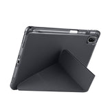 Huawei Matepad SE 11 Kılıf Zore Tri Folding Kalem Bölmeli Standlı Kılıf Mor