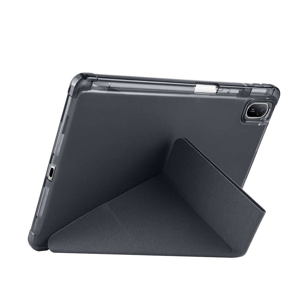 Huawei Matepad SE 11 Kılıf Zore Tri Folding Kalem Bölmeli Standlı Kılıf Mor