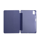 Huawei Matepad SE 11 Kılıf Zore Tri Folding Kalem Bölmeli Standlı Kılıf Lacivert