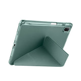 Huawei Matepad SE 11 Kılıf Zore Tri Folding Kalem Bölmeli Standlı Kılıf Lacivert