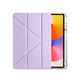Huawei Matepad SE 11 Kılıf Zore Tri Folding Kalem Bölmeli Standlı Kılıf Mor