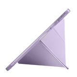 Huawei Matepad SE 11 Kılıf Zore Tri Folding Kalem Bölmeli Standlı Kılıf Lacivert