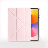 Huawei Matepad SE 11 Kılıf Zore Tri Folding Kalem Bölmeli Standlı Kılıf Mor