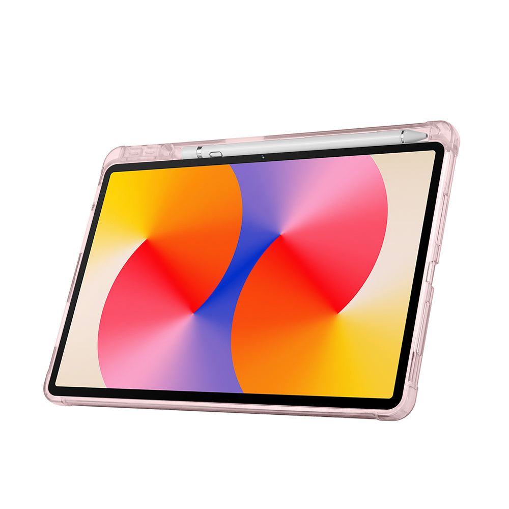 Huawei Matepad SE 11 Kılıf Zore Tri Folding Kalem Bölmeli Standlı Kılıf Mor