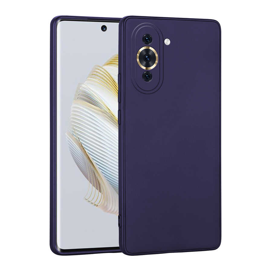 Huawei Nova 10 Kılıf Zore Premier Silikon Kapak Rose Gold