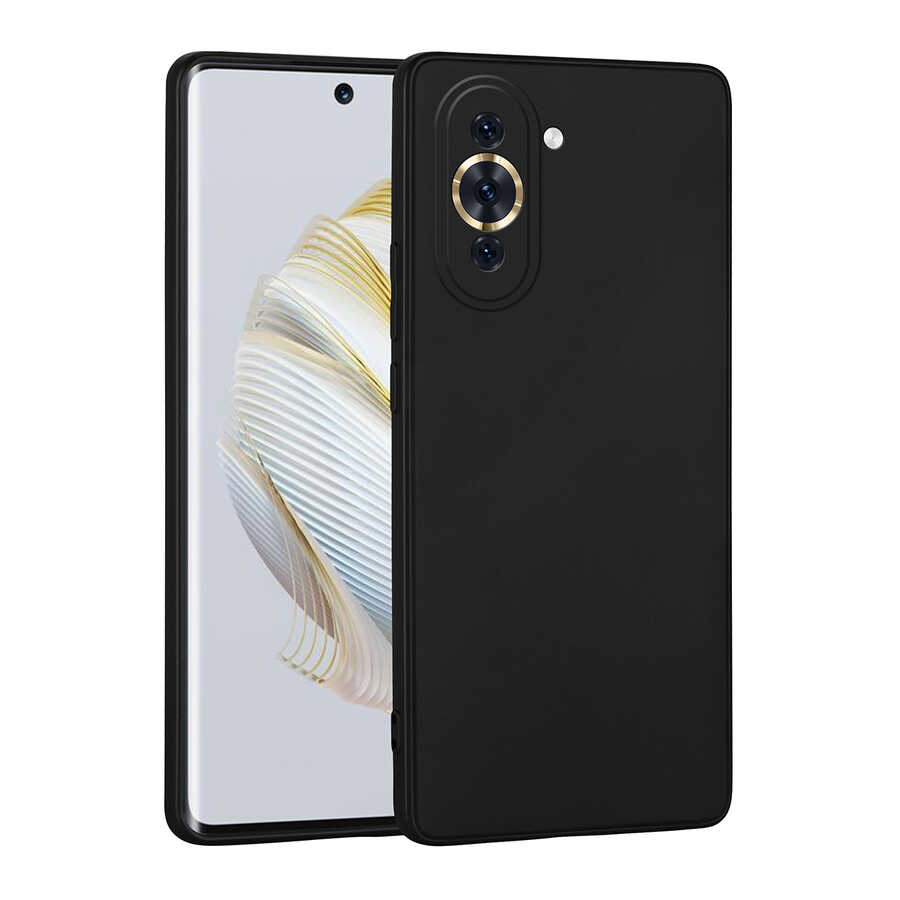Huawei Nova 10 Kılıf Zore Premier Silikon Kapak Siyah