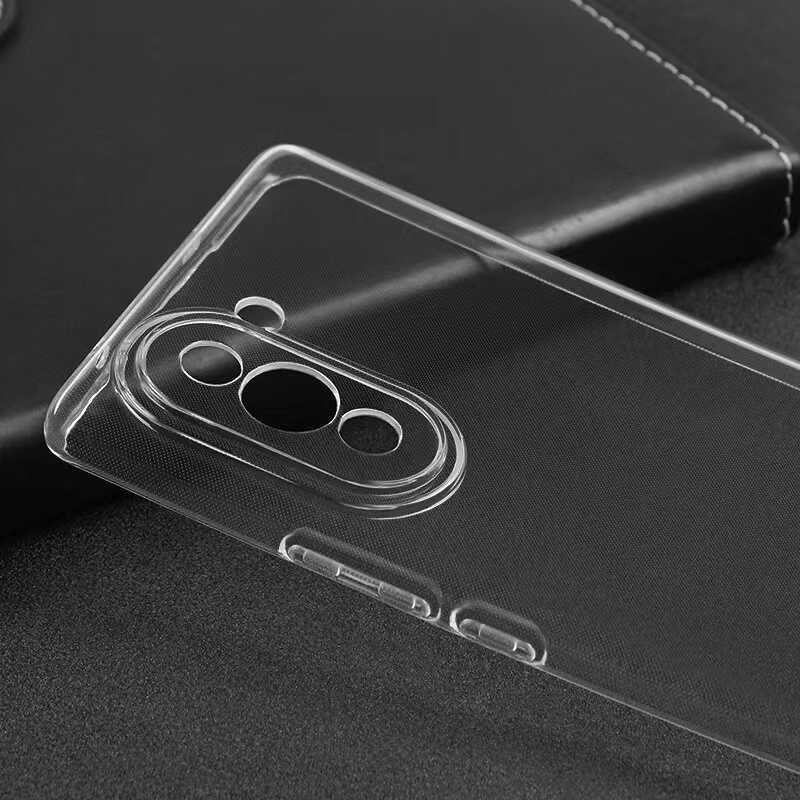 Huawei Nova 10 Kılıf Zore Süper Silikon Kapak Renksiz