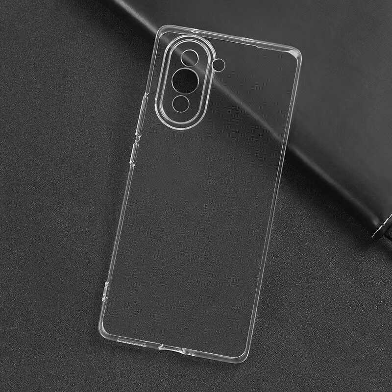 Huawei Nova 10 Kılıf Zore Süper Silikon Kapak Renksiz