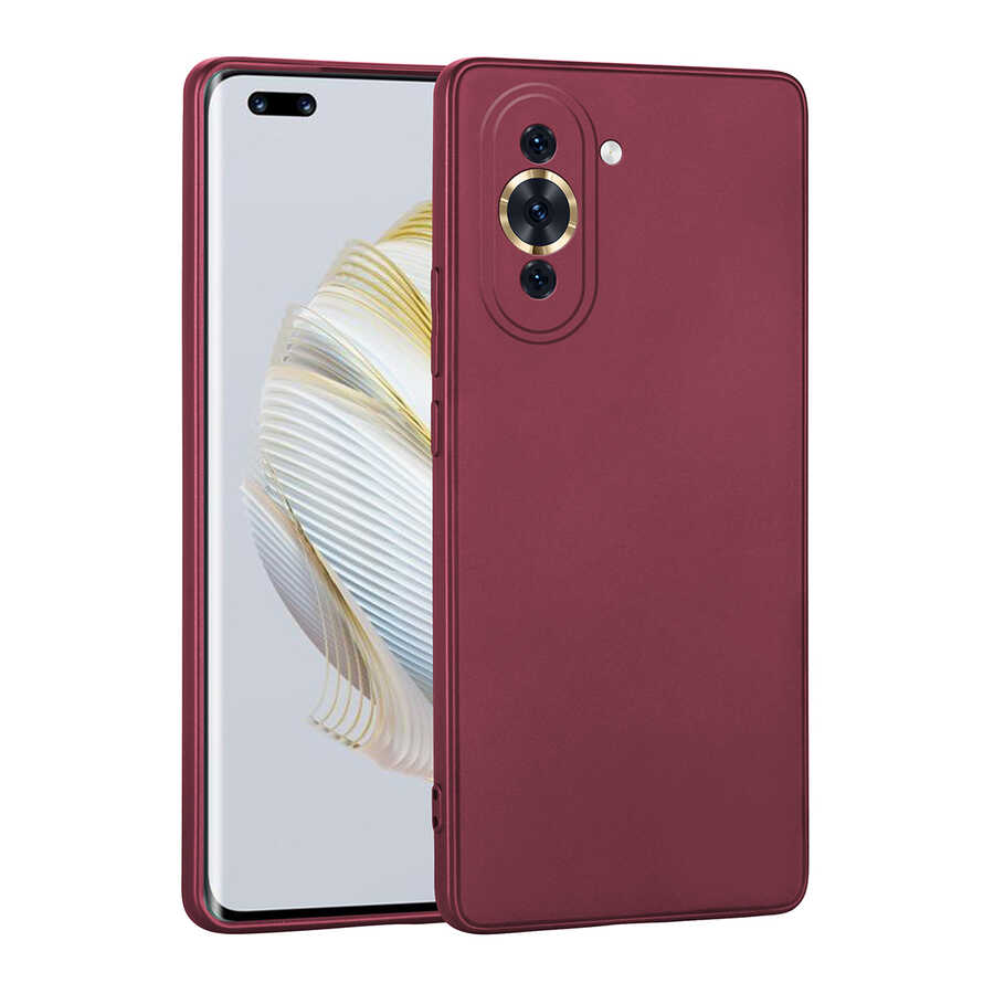 Huawei Nova 10 Pro Kılıf Zore Premier Silikon Kapak Rose Gold