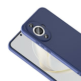Huawei Nova 12S Kılıf Zore Mara Lansman Kapak Lacivert