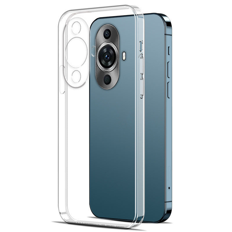 Huawei Nova 12S Kılıf Zore Süper Silikon Kapak Şeffaf