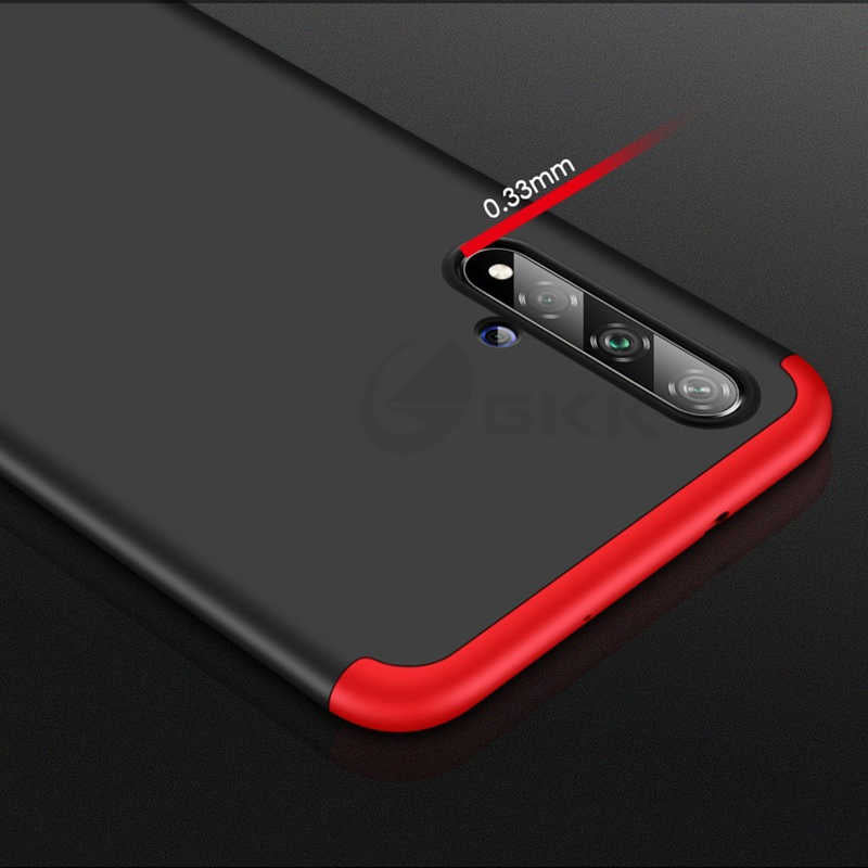 Huawei Nova 5T Kılıf Zore Ays Kapak Siyah