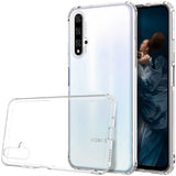 Huawei Nova 5T Kılıf Zore Nitro Anti Shock Silikon Renksiz