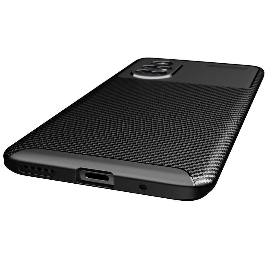 Huawei Nova 8İ Kılıf Zore Negro Silikon Kapak Lacivert