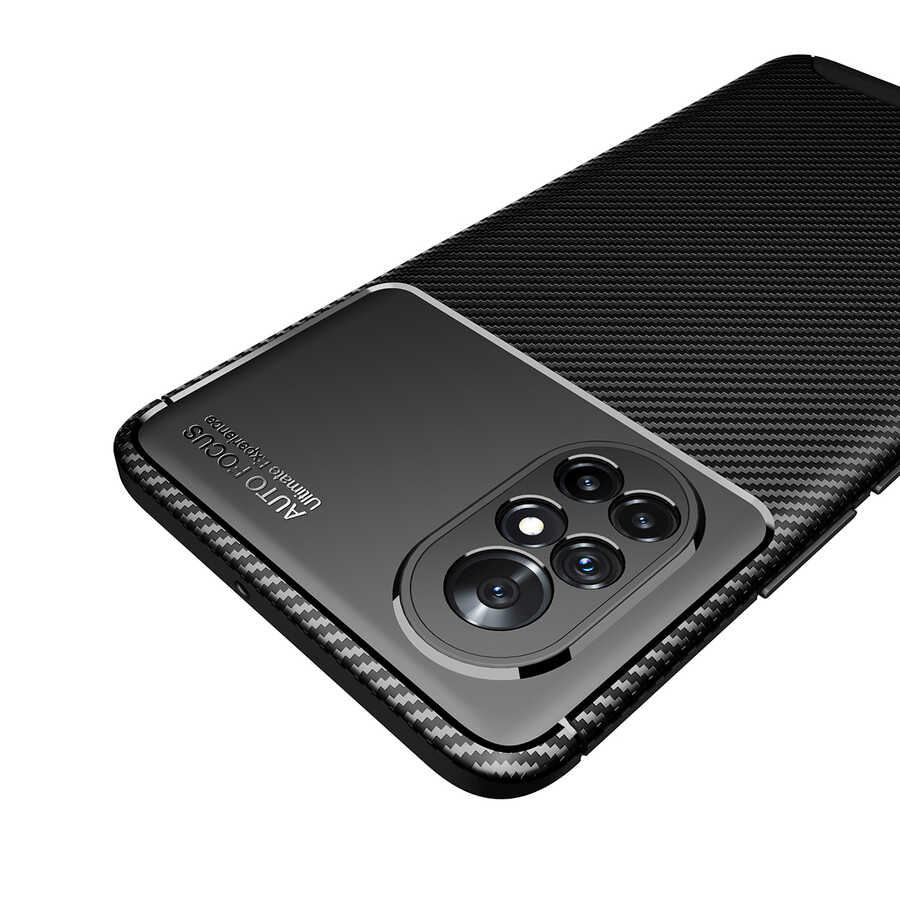 Huawei Nova 8İ Kılıf Zore Negro Silikon Kapak Lacivert