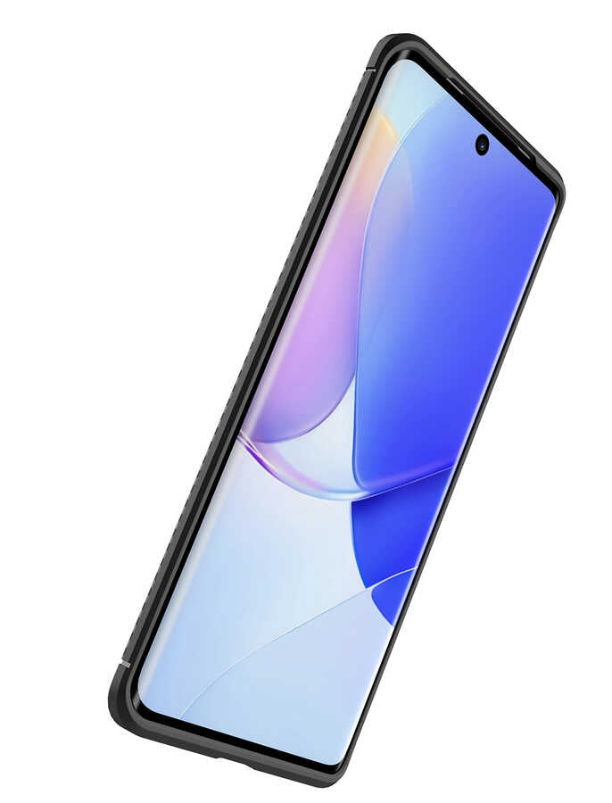 Huawei Nova 9 Kılıf Zore Negro Silikon Kapak Lacivert
