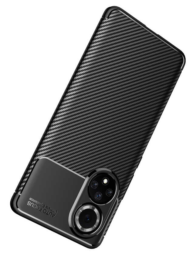 Huawei Nova 9 Kılıf Zore Negro Silikon Kapak Siyah