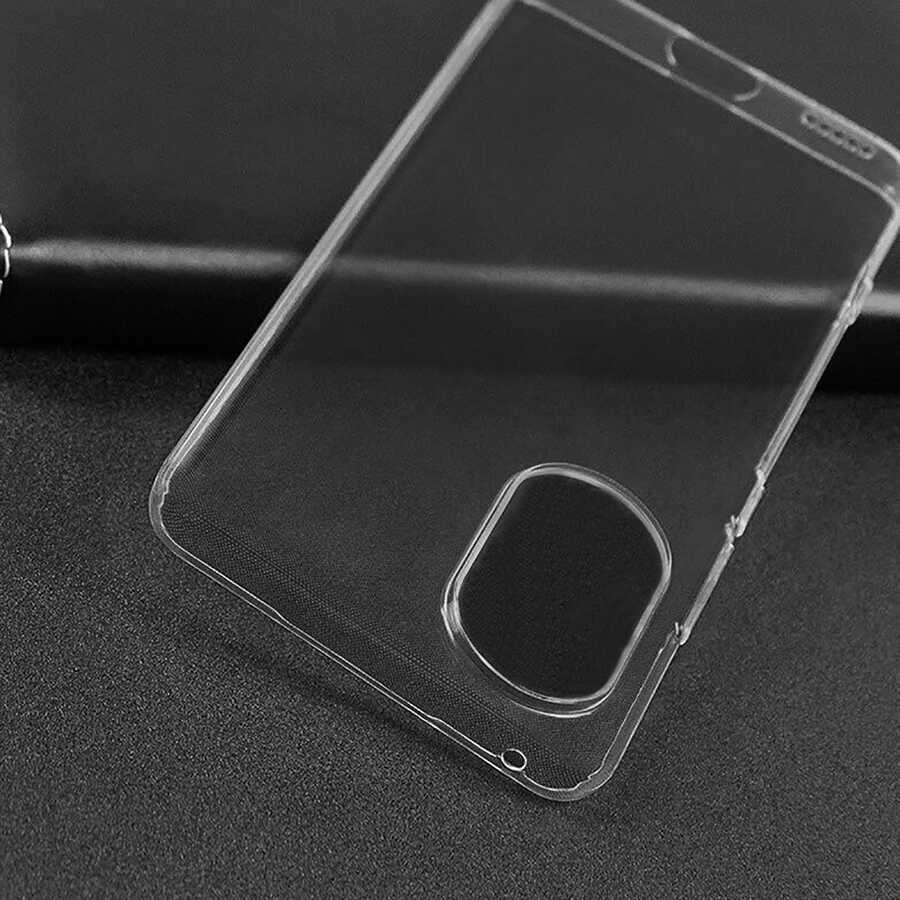 Huawei Nova 9 Kılıf Zore Süper Silikon Kapak Renksiz