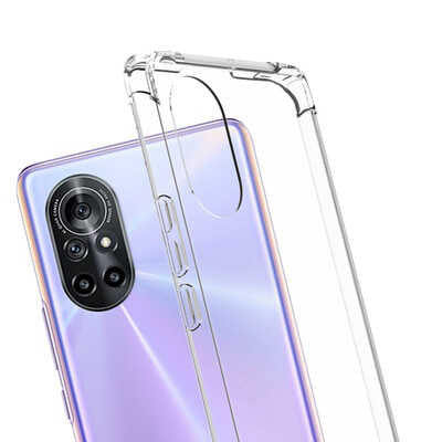 Huawei Nova 9 SE Kılıf Zore 2mm Anti Shock Silikon Renksiz