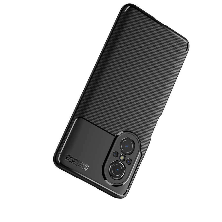 Huawei Nova 9 SE Kılıf Zore Negro Silikon Kapak Siyah