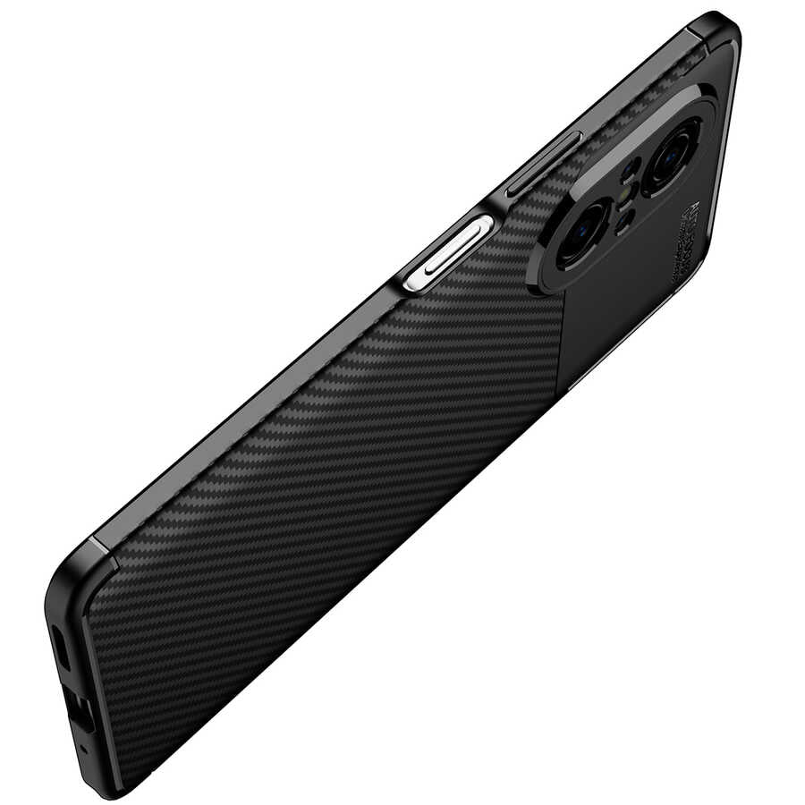 Huawei Nova 9 SE Kılıf Zore Negro Silikon Kapak Siyah