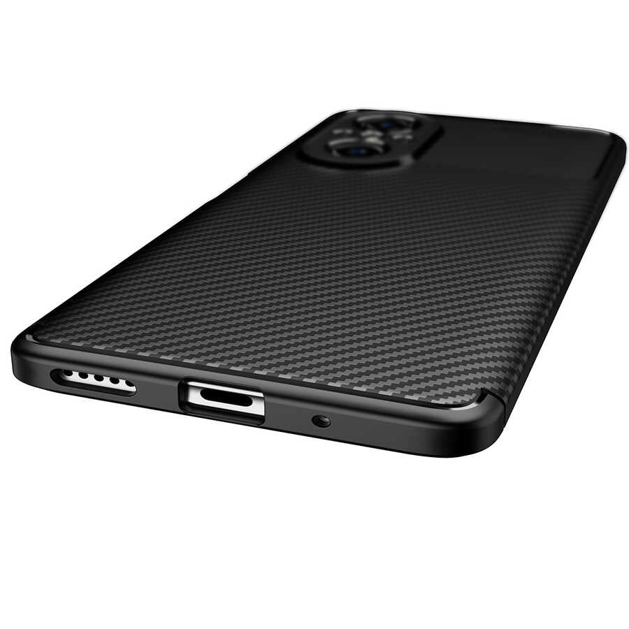 Huawei Nova 9 SE Kılıf Zore Negro Silikon Kapak Siyah